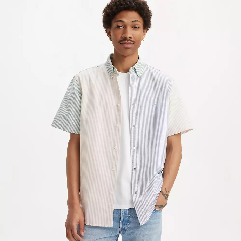 Short Sleeve Authentic Button Up Shirt