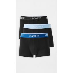 Cotton Stretch Jersey Trunks 3 Pack