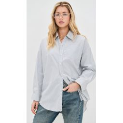 Drop Neck Oxford Shirt