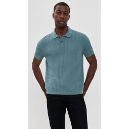 Short Sleeve Cable Polo