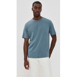 Crew Neck Tee in Fade Jersey