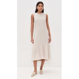 Tier Tie Neck Dress