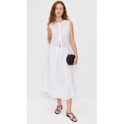 Irregular Pleat Skirt