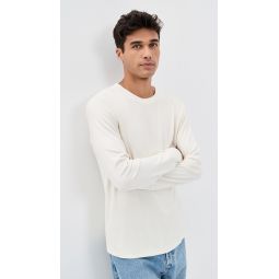 Essential Tee Long Sleeve in Anenome