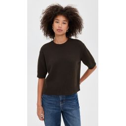 Crop Cashmere Tee