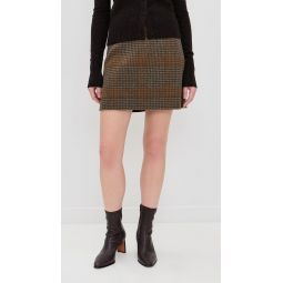 Plaid Mini Skirt