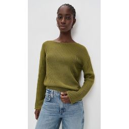 Easy Open Neck Sweater