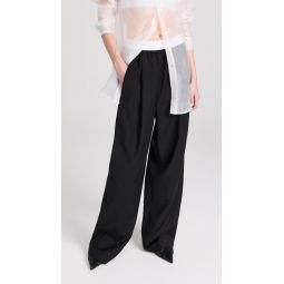 Recycled Tropical Wool Marit Pull On Pants