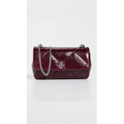 Kira Diamond Quilt Distressed Mini Flap Bag