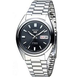 Seiko FIVE Automatic Metal Belt Watch for Men Bag Skeleton (SNXS73J1 SNXS77J1 SNXS79J1)