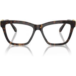Swarovski Womeninchs Sk2021 Square Prescription Eyewear Frames