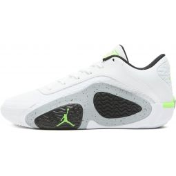 Jordan Meninchs Tatum 2 inchNeon White/Electric Green-Black (FJ6457 100) - 12