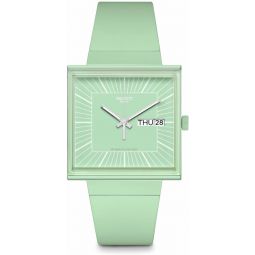 Swatch Unisex Casual Watch Green Bioceramic Quartz What IF?…Mint