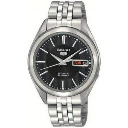 Seiko SNKL23K1 Meninchs Wristwatch, Seiko 5 Automatic, Bracelet Type
