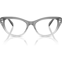 Swarovski womens Sk2023 Cat Eye Prescription Eyewear Frames