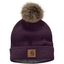 Carhartt Meninchs Knit Fleece Lined Pom Hat