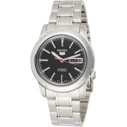 Seiko Meninchs SNKE53K1S Stainless-Steel Analog with Black Dial Watch