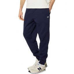 Mens Lacoste Tapered Fit Fleece Trackpants