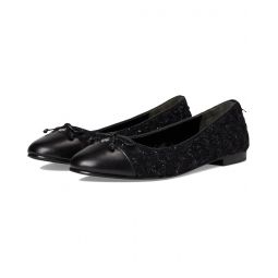 Womens Tory Burch Cap-Toe Ballet