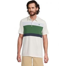 Mens Lacoste Regular Fit Colorblock Polo