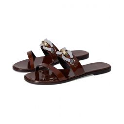 Womens Tory Burch Jessa Two Band Sandals