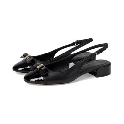 Womens Kate Spade New York Deco Bow Smooth Leather Slingback Pumps