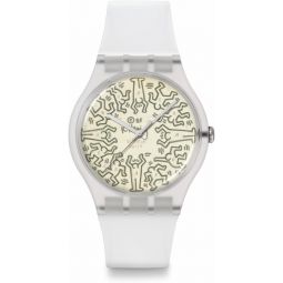 Swatch Unisex Casual Watch Transparent Bioceramic Quartz from The Archive