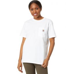 Womens Carhartt WK87 Workwear Pocket Short Sleeve T-Shirt