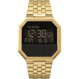 Nixon Re-Run A158. 100m Water Resistant Men's Digital Watch (38.5mm Digital Watch Face. 13-18mm Stainless Steel Band)