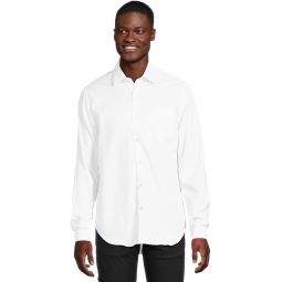 Mens Lacoste Regular Fit Premium Cotton Shirt