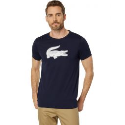 Mens Lacoste Ultra Dry XXL Logo Sport T-shirt