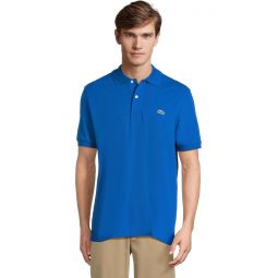 Mens Lacoste Classic Fit L1212 Light Pique Polo