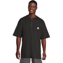 Mens Carhartt Workwear Pocket S/S Henley
