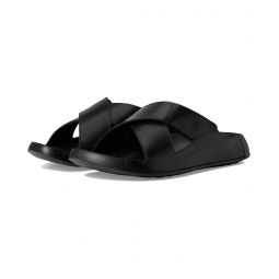 Mens ECCO Cozmo Two Band Cross Slide Sandal