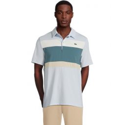 Mens Lacoste Regular Fit Colorblock Polo