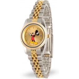 Disney Adult Classic Metal Bracelet Analog Quartz Watch