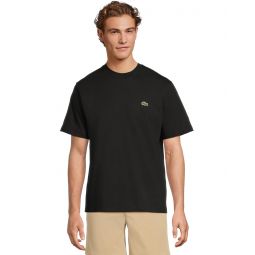 Mens Lacoste Cotton T-shirt