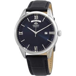 ORIENT Contemporary Automatic Blue Dial Mens Watch RA-AX0007L0HB