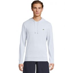 Mens Lacoste Hooded Cotton Jersey T-shirt
