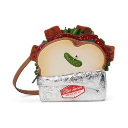 Kate Spade New York Glamwich Embellished Leather 3D Sandwich Crossbody