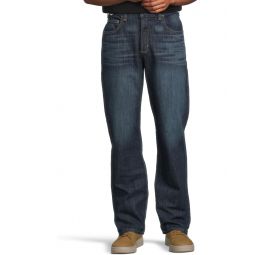 Mens Carhartt Flame-Resistant Rugged Flex Jeans - Relaxed Fit in Midnight Indigo
