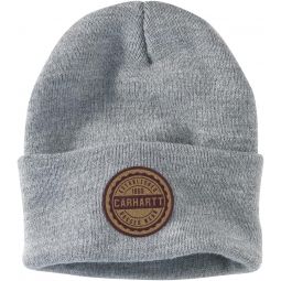 Carhartt Meninchs Knit Watercolor Camo Patch Beanie