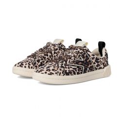 Womens Kate Spade New York K As In Kate Downtown Leopard Twill Court Sneaker