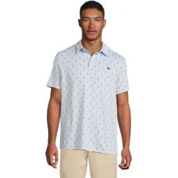 Mens Lacoste Regular Fit Uv Protect Golf Polo