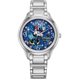 Citizen Womeninchs Dancing Minnie Mouse Eco-Drive Watch