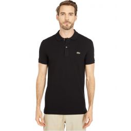 Mens Lacoste Short Sleeve Slim Fit Pique Polo
