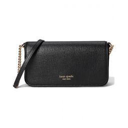 Kate Spade New York Devin Saffiano Leather Flap Chain Wallet