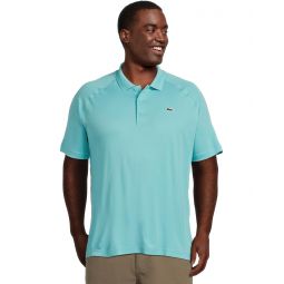Mens Lacoste Short Sleeve Sport Breathable Run-Resistant Interlock Polo Shirt