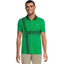 Mens Lacoste Regular Fit Novak Fan Version Polo