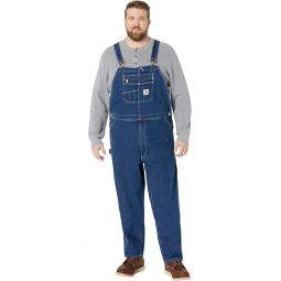 Mens Carhartt Loose Fit Denim Bib Overalls